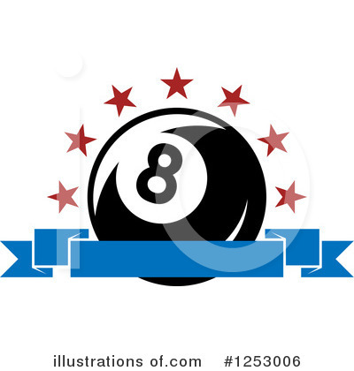 Billiard Ball Clipart #1253006 by Vector Tradition SM