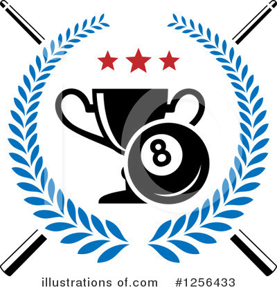 8 Ball Clipart #1256433 by Vector Tradition SM