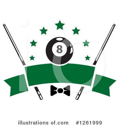 Royalty-Free (RF) Billiards Clipart Illustration by Vector Tradition SM - Stock Sample #1261999