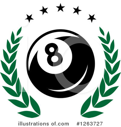 8 Ball Clipart #1263727 by Vector Tradition SM