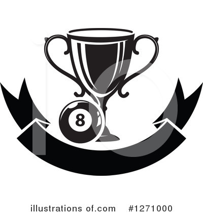 8 Ball Clipart #1271000 by Vector Tradition SM