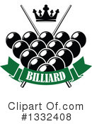 Billiards Clipart #1332408 by Vector Tradition SM