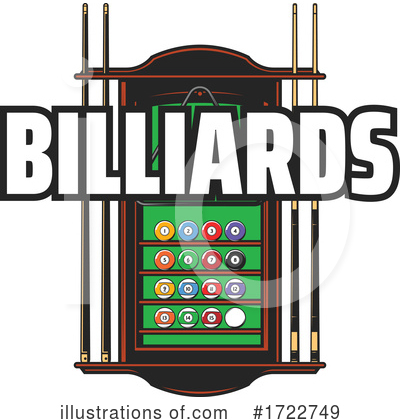 Royalty-Free (RF) Billiards Clipart Illustration by Vector Tradition SM - Stock Sample #1722749