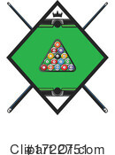 Billiards Clipart #1722751 by Vector Tradition SM