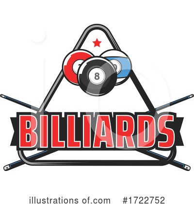 Royalty-Free (RF) Billiards Clipart Illustration by Vector Tradition SM - Stock Sample #1722752