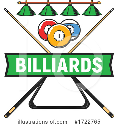 Royalty-Free (RF) Billiards Clipart Illustration by Vector Tradition SM - Stock Sample #1722765