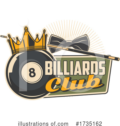 Royalty-Free (RF) Billiards Clipart Illustration by Vector Tradition SM - Stock Sample #1735162