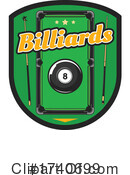 Billiards Clipart #1740699 by Vector Tradition SM
