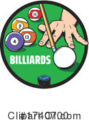 Billiards Clipart #1740700 by Vector Tradition SM