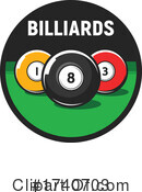 Billiards Clipart #1740703 by Vector Tradition SM