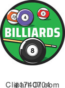 Billiards Clipart #1740704 by Vector Tradition SM