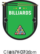 Billiards Clipart #1740706 by Vector Tradition SM