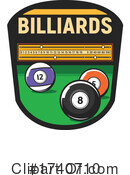 Billiards Clipart #1740710 by Vector Tradition SM