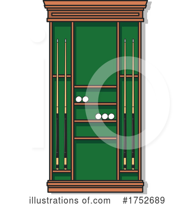 Royalty-Free (RF) Billiards Clipart Illustration by Vector Tradition SM - Stock Sample #1752689