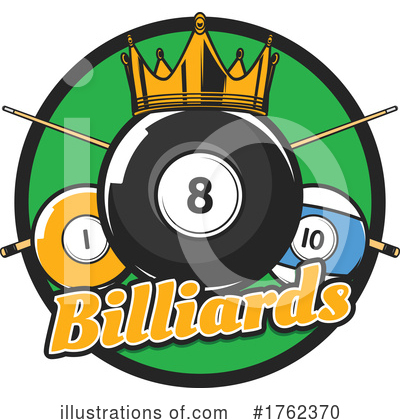 Royalty-Free (RF) Billiards Clipart Illustration by Vector Tradition SM - Stock Sample #1762370