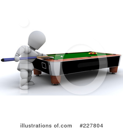 Royalty-Free (RF) Billiards Clipart Illustration by KJ Pargeter - Stock Sample #227804