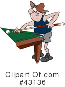 Billiards Clipart #43136 by Dennis Holmes Designs
