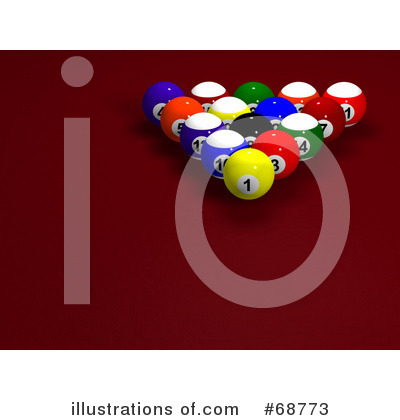 Billiards Clipart #68773 by ShazamImages