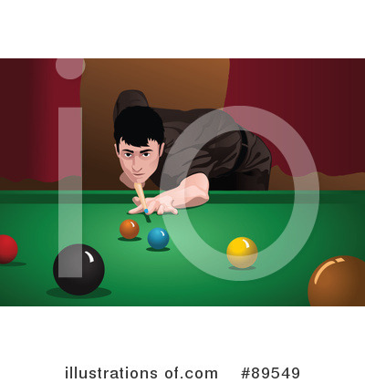 Royalty-Free (RF) Billiards Clipart Illustration by mayawizard101 - Stock Sample #89549