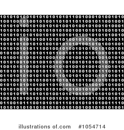 Royalty-Free (RF) Binary Code Clipart Illustration by chrisroll - Stock Sample #1054714
