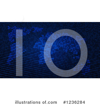 Royalty-Free (RF) Binary Code Clipart Illustration by Mopic - Stock Sample #1236284