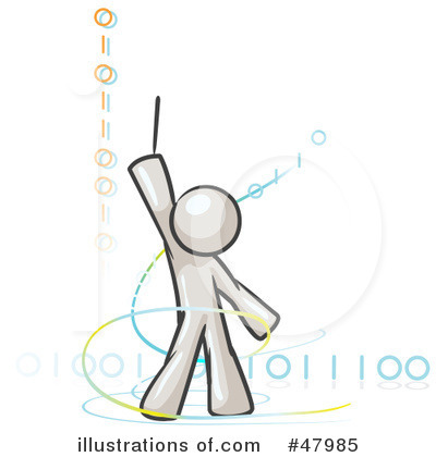 Binary Code Clipart #47985 by Leo Blanchette