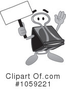 Binder Clip Clipart #1059221 by Mascot Junction