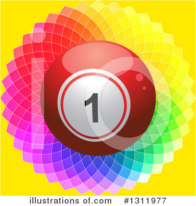 Royalty-Free (RF) Bingo Ball Clipart Illustration by elaineitalia - Stock Sample #1311977