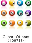 Bingo Balls Clipart #1097184 by elaineitalia