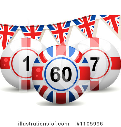 Royalty-Free (RF) Bingo Balls Clipart Illustration by elaineitalia - Stock Sample #1105996