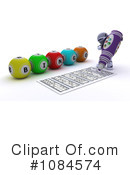 Bingo Clipart #1084574 by KJ Pargeter