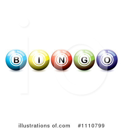 Royalty-Free (RF) Bingo Clipart Illustration by michaeltravers - Stock Sample #1110799