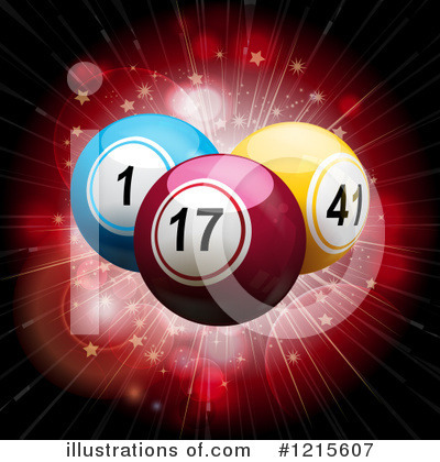 Royalty-Free (RF) Bingo Clipart Illustration by elaineitalia - Stock Sample #1215607