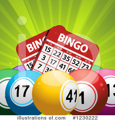 Royalty-Free (RF) Bingo Clipart Illustration by elaineitalia - Stock Sample #1230222