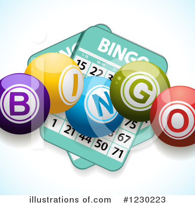 Royalty-Free (RF) Bingo Clipart Illustration by elaineitalia - Stock Sample #1230223