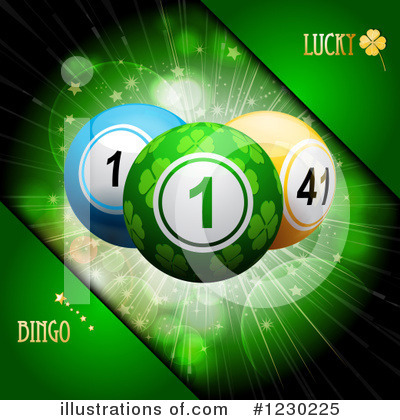Royalty-Free (RF) Bingo Clipart Illustration by elaineitalia - Stock Sample #1230225