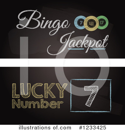 Royalty-Free (RF) Bingo Clipart Illustration by elaineitalia - Stock Sample #1233425