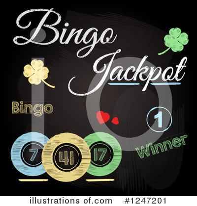 Royalty-Free (RF) Bingo Clipart Illustration by elaineitalia - Stock Sample #1247201