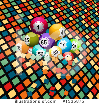 Royalty-Free (RF) Bingo Clipart Illustration by elaineitalia - Stock Sample #1335875