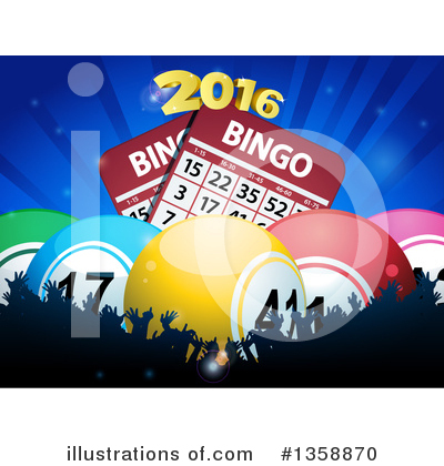 Royalty-Free (RF) Bingo Clipart Illustration by elaineitalia - Stock Sample #1358870