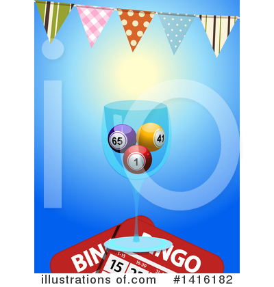 Royalty-Free (RF) Bingo Clipart Illustration by elaineitalia - Stock Sample #1416182