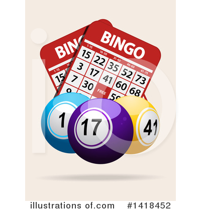 Royalty-Free (RF) Bingo Clipart Illustration by elaineitalia - Stock Sample #1418452