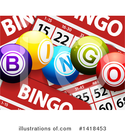 Royalty-Free (RF) Bingo Clipart Illustration by elaineitalia - Stock Sample #1418453