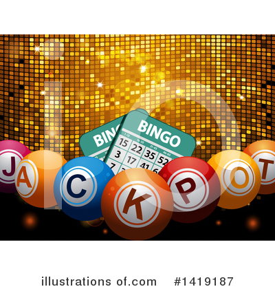 Royalty-Free (RF) Bingo Clipart Illustration by elaineitalia - Stock Sample #1419187