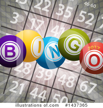 Royalty-Free (RF) Bingo Clipart Illustration by elaineitalia - Stock Sample #1437365