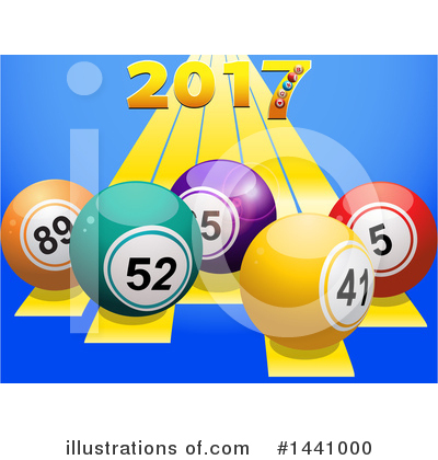 Royalty-Free (RF) Bingo Clipart Illustration by elaineitalia - Stock Sample #1441000