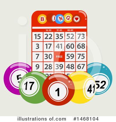 Royalty-Free (RF) Bingo Clipart Illustration by elaineitalia - Stock Sample #1468104