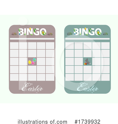 Royalty-Free (RF) Bingo Clipart Illustration by elaineitalia - Stock Sample #1739932