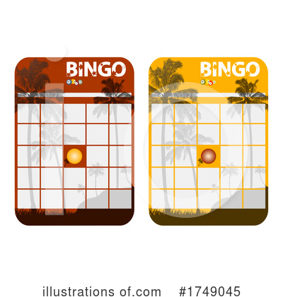 Royalty-Free (RF) Bingo Clipart Illustration by elaineitalia - Stock Sample #1749045