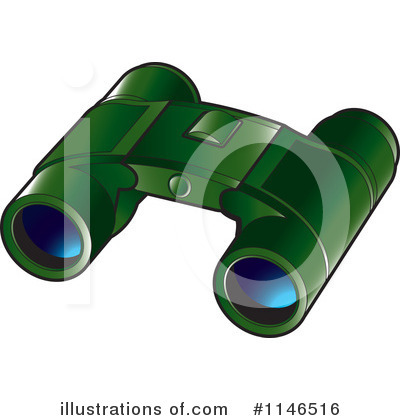Royalty-Free (RF) Binoculars Clipart Illustration by Lal Perera - Stock Sample #1146516